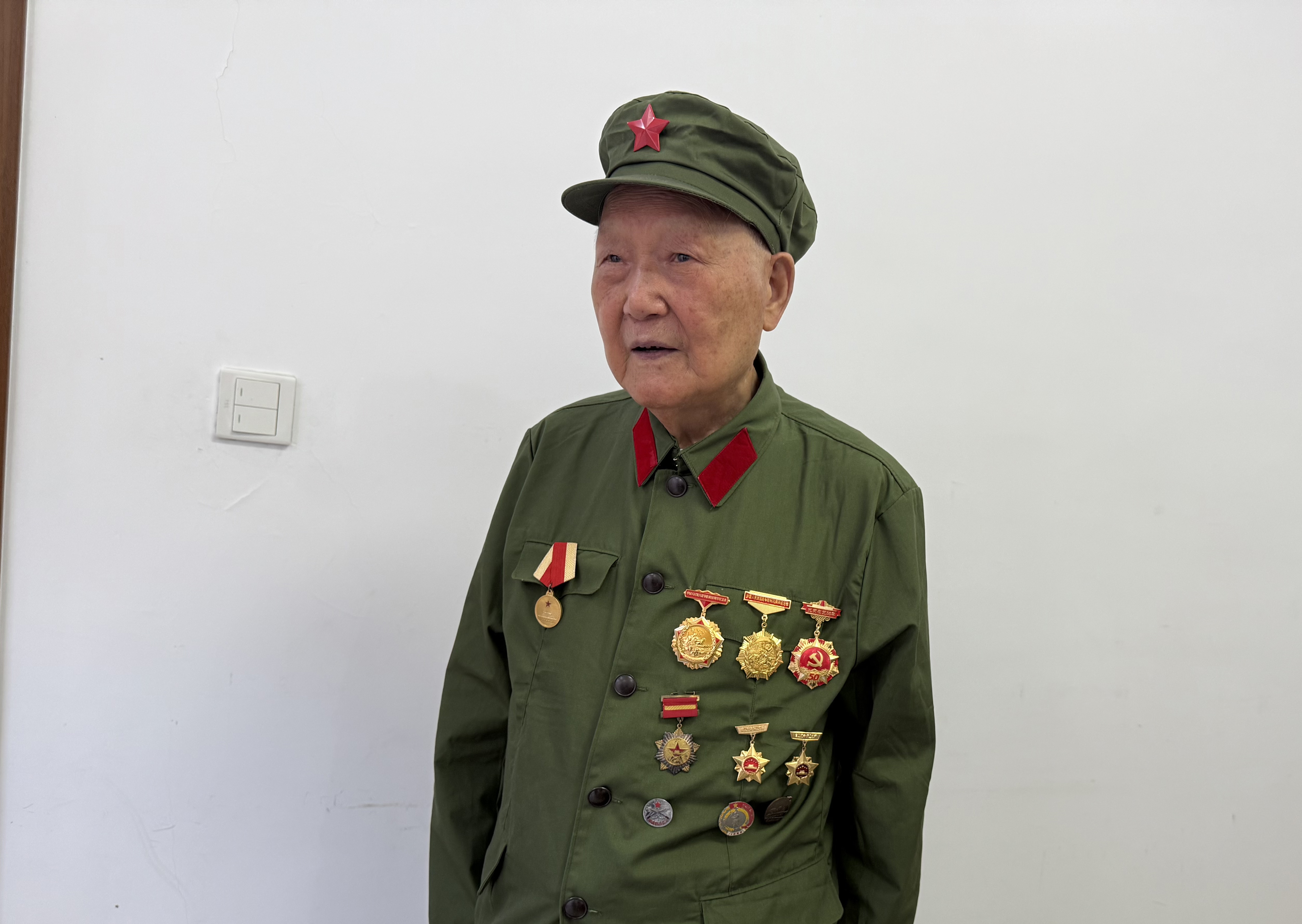 见证荣光！苏州94岁抗战老兵在天安门广场阅兵